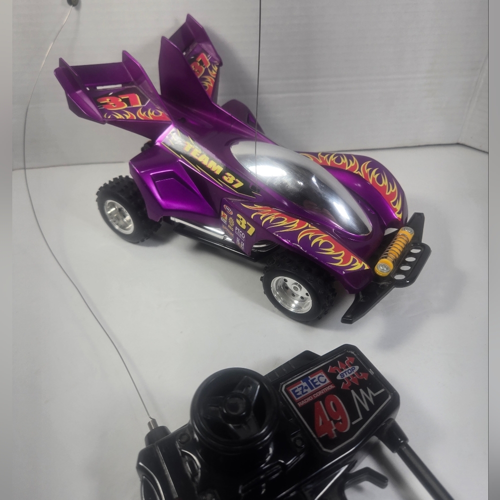 Vtg Radio Shack Radio Controlled Aero Buggy 80's 49MHz RC Runs Great